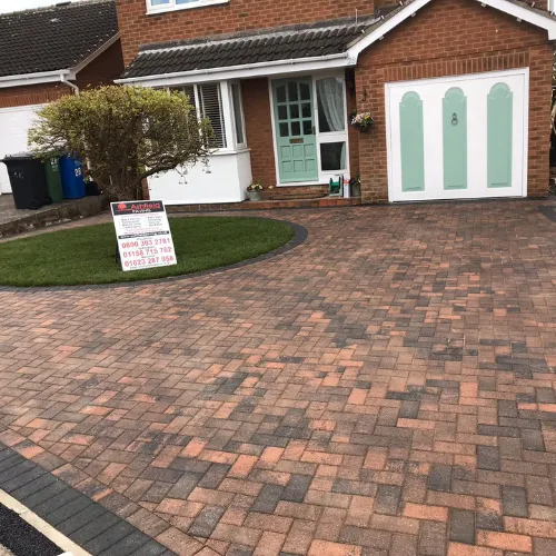 Driveway project by Ashfield Paving